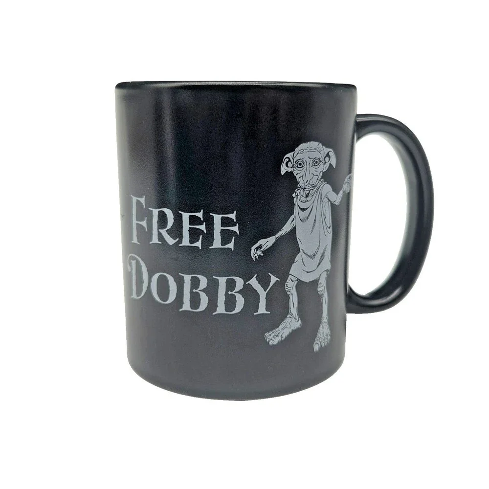 Coffee Cup Mug Harry Potter Free Dobby Black Paladone Ceramic Mug